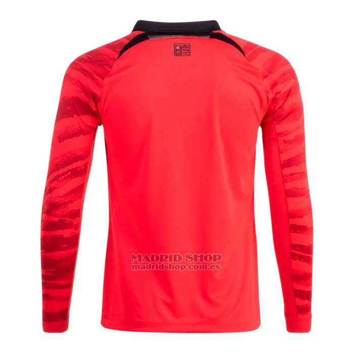 Camiseta Corea del Sur 1ª Manga Larga 2022